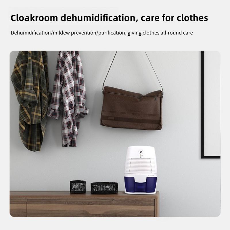 Portable Silent Bedroom Air Dryer Power Saving Moisture Absorber Machine Household Small Dehumidifier