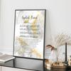 Islamic Ayat Al-Kursi Floral Beige Abstract Boho Posters Canvas Painting Wall Art Print Pictures Living Room Interior Home Decor