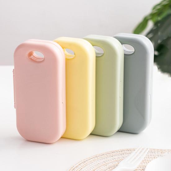 Cutlery Set Creative Reusable PP Portable Students Cutlery Set Outdoor