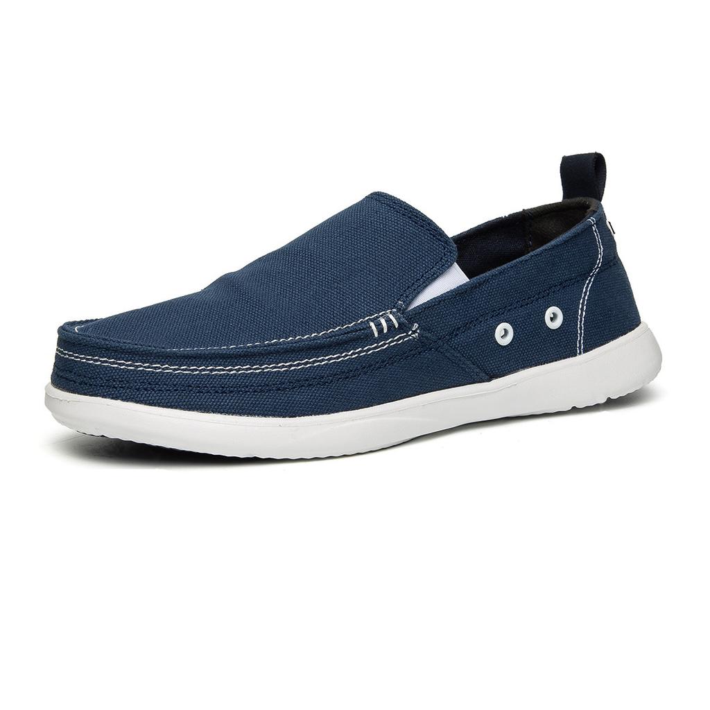 Tênis de lona sapatos de exterior de cano baixo mocassins respiráveis sapatos casuais jovens