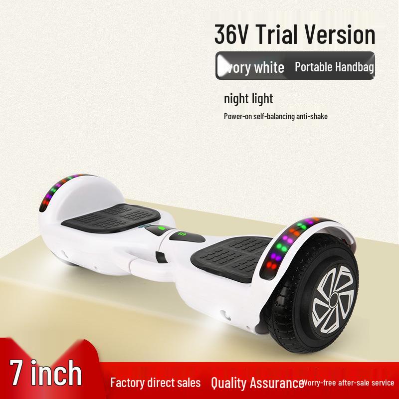 7-Inch Children's & Adults' Bluetooth Balance Scooter - Fast Electric Two-Wheeler