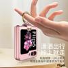 Applicable to Samsung Z Flip6 mobile phone case ultra-thin electroplated ring bracket Z FLIP5 folding screen anti-drop protective case