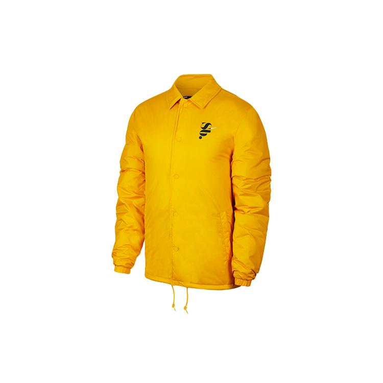 

New Nike Jackets Men Yellow CD8810-743 M