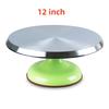 Cake Stand Baking Tool 10 12 14 Inch Mounted Cream Cake Table Turntable Rotating Table Stand Base Turn Around Decorating Table