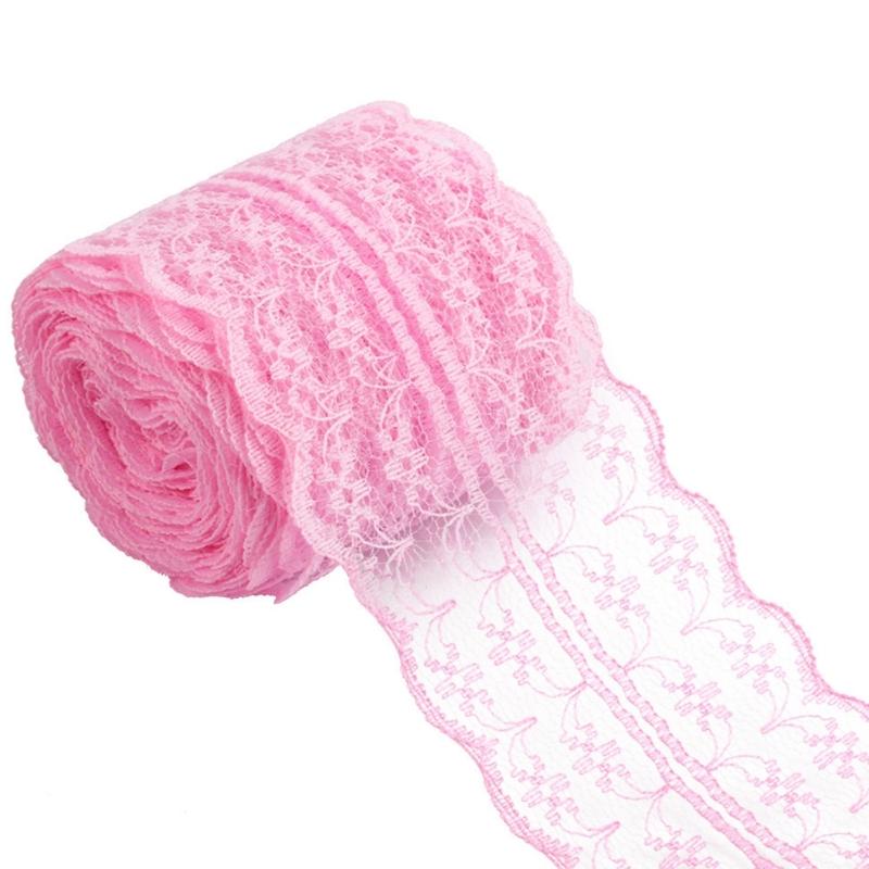 Water Soluble Lace 4cm Width Ideal For Clothing Sewing Craft Projects And Decorative Use Polyester Fabric