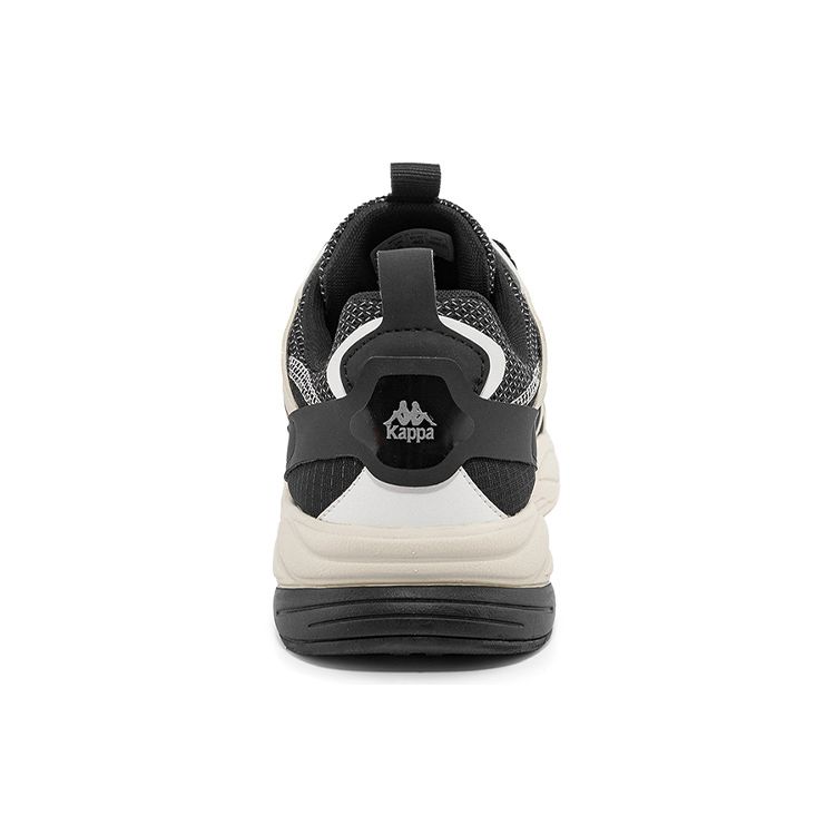 Kappa Comfortable Versatile Shock Absorbing Non-Slip Wear-Resistant Low-Top Dad Shoes Unisex Sneakers Black K0CZ5MC89-990A