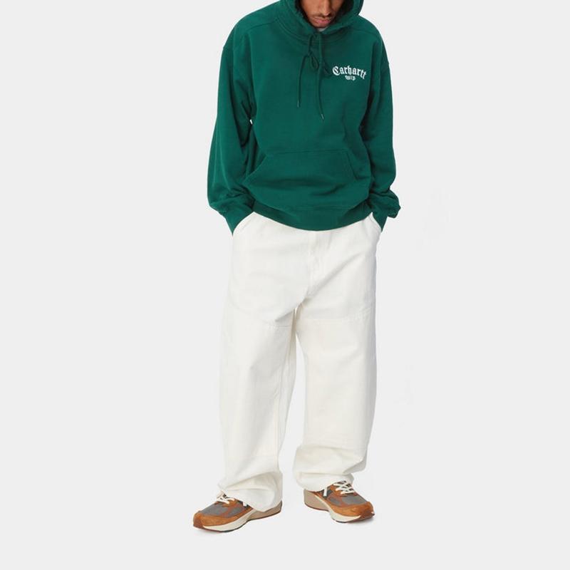 Carhartt WIP Logo Embroidered Drawstring Hoodie I032865-22V-XX