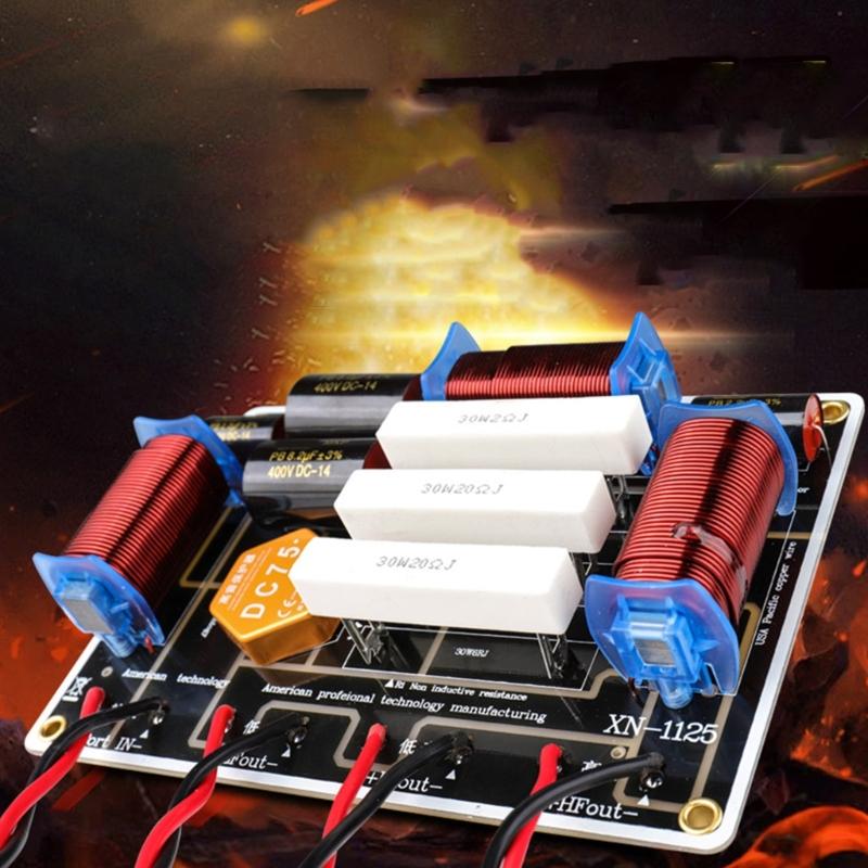 Quality XN112 700W Speaker Splitter Crossover Divider 2100HZ for Music Lover for Weddings,Outdoor Gatherings, KTV