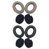 Noise Reducing Memory Foam Ear Pad Quick Change Designs Comfort Focused Earpad Replacements for Earphones 4.0 Wireless