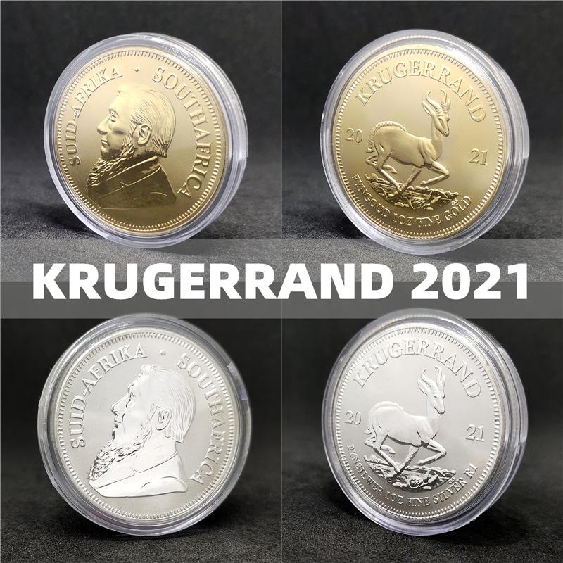 Presidential Commemorative Coin, South African Kruger, Gold and Silver Coins, Commemorative Medal
