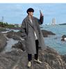 Men's British Style Wool Trench Coat - 2024 Autumn/Winter Trend, High-End Mid-Length Thick Jacket