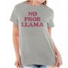 No Prob Llama Farm Animal Lover Womens or Mens Crewneck T Shirt Tee