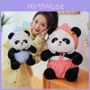Adorable New Plush Panda Hugging Bear Soft Doll Pillow For Cuddling And Comfort
