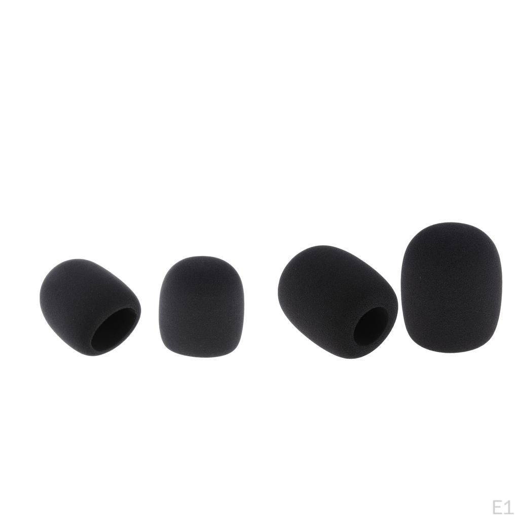 Deluxe Microphone Windshield for Recording Studio - Black, 50mm