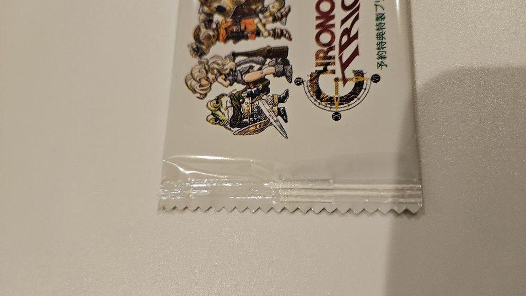 [USED] Not for Sale Chrono Trigger Pre-order Bonus Prism Card 1995 SQUARESOFT