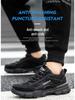 Breathable Fly-Knit Steel Toe Safety Shoes - Durable, Anti-Slip, and Comfortable for Long Hours