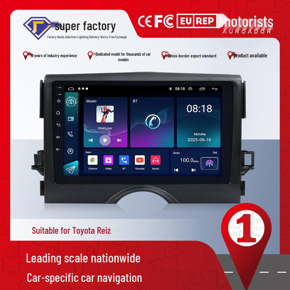 Toyota Reiz Android GPS Navigation & Bluetooth Reversing System