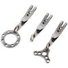 1PC Multitools Pocket Stainless Steel Bag Waist Belt Hanging Clip Mini Metal Key Buckles Pocket Clips Carabiner Outdoor Gadget