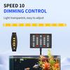 Dimmable Full Spectrum LED Aquarium Light USB Clip On Lamp for Fishtank Terrariums Landscaping Lighting Kits