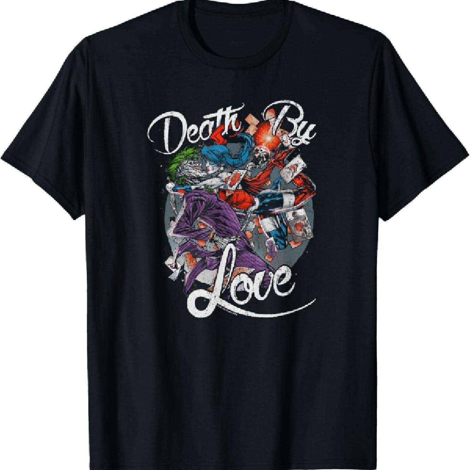 

Футболка Бэтмен Харли Квинн Джокер Смерть от любви XXXXXL