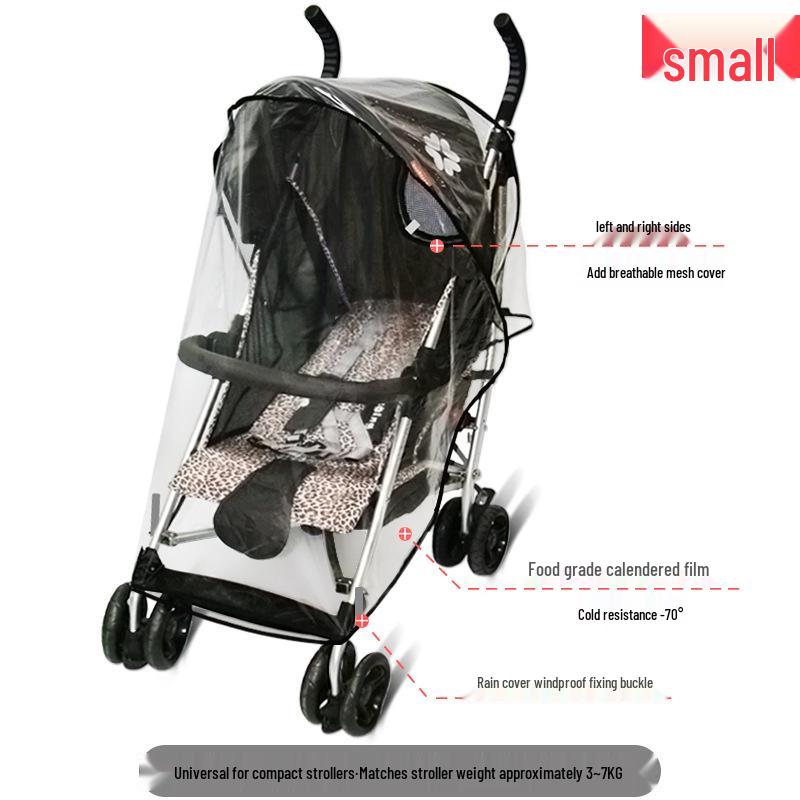 Universal Windproof Raincover for Baby Strollers
