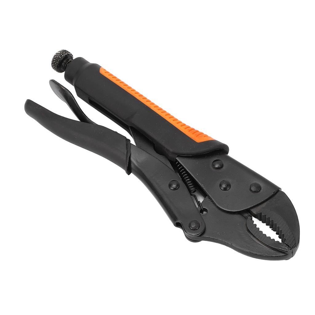 Locking Pliers Curved Jaw Carbon Steel Wrench Woodworking Clamping Device