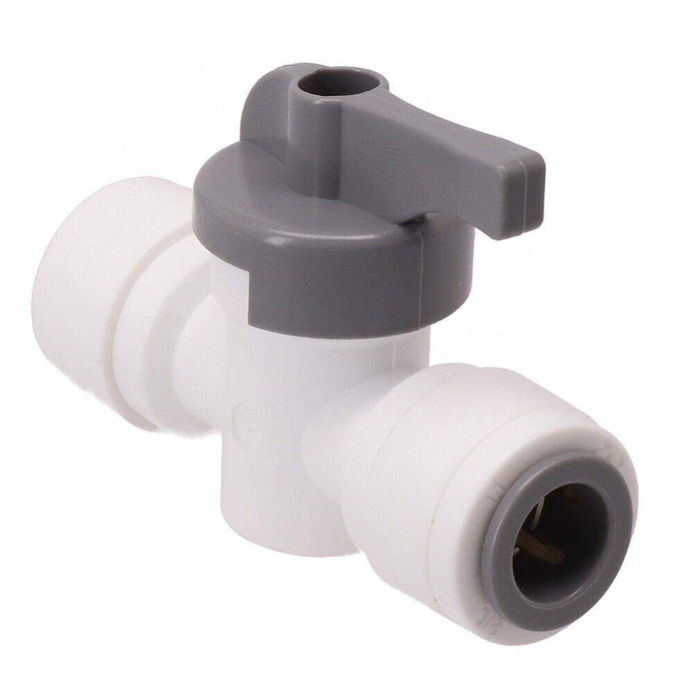 For John Guest Tube Acetal Copolymer Water Purifier Joint High Quality Reliable Shut Off Valve