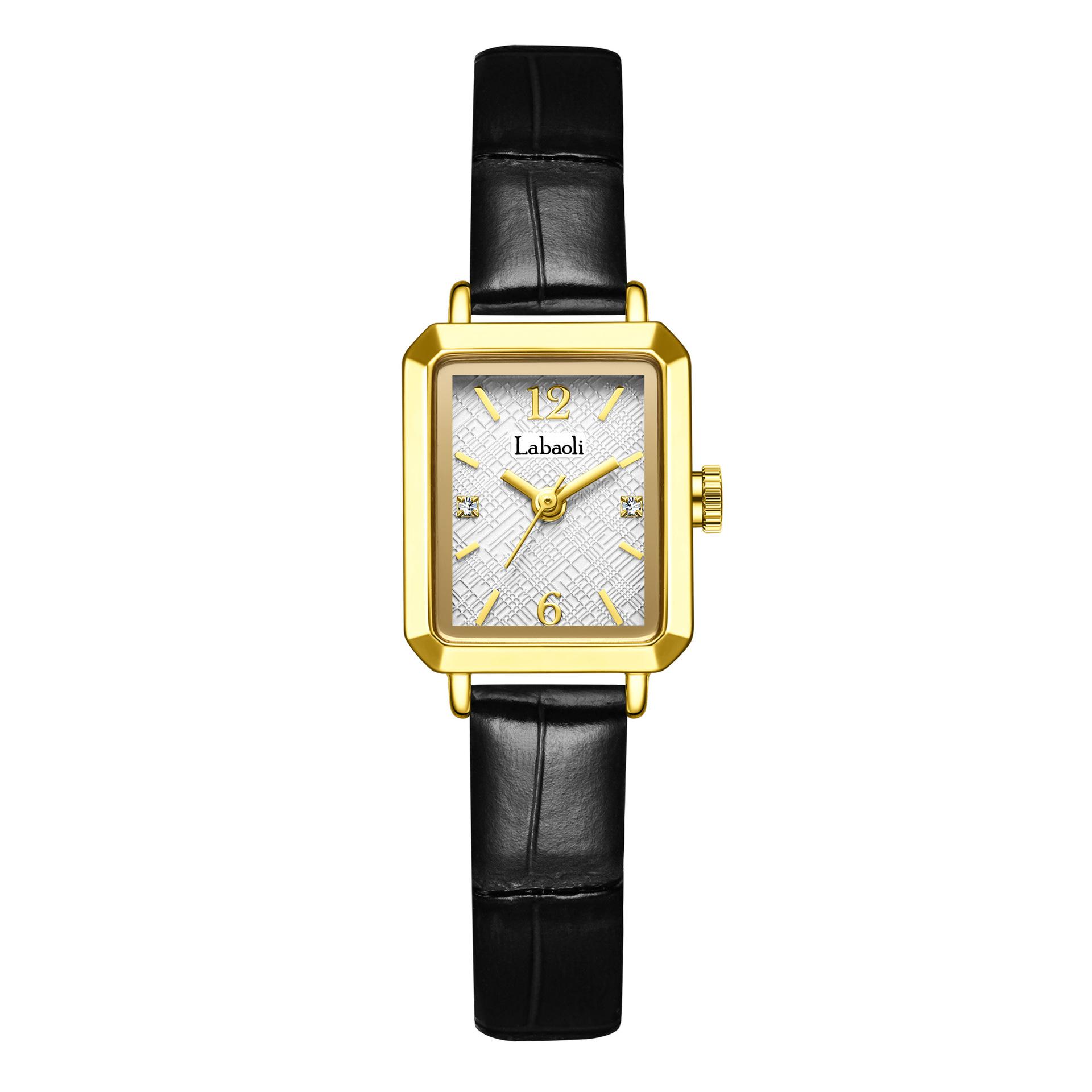 La Baoli Fashion Small Square Women S Watch Light Luxury