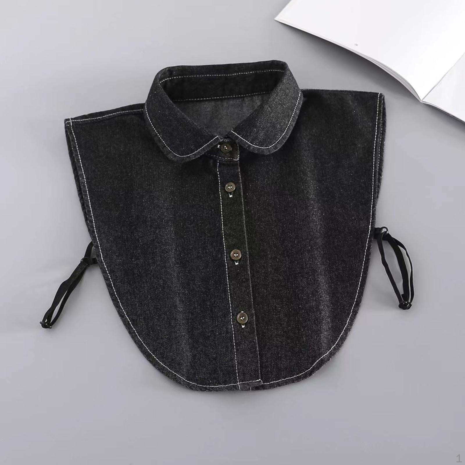 

Регулируемый аксессуар под воротником Элегантная одежда Round Collar