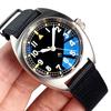 Tandorio 20ATM 36mm Military Retro Men's Diving Watches For Japan NH35 Sapphire Glass Arabic Numerals Mechanical Watch For Man