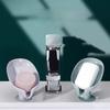 Drying Rack for Shower Sponge Container Kitchen Bathroom Accessories Drain Soap Holder Leaf Shape Soap Box Suction Cup Tray