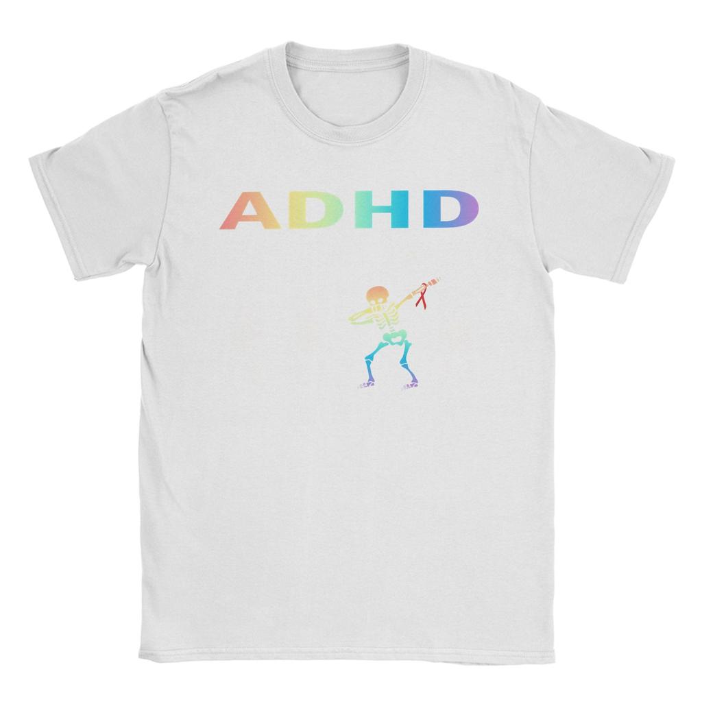 ADHD Iti S Not Disability TShirt Summer Fashion TShirts Mens Cotton O Neck Oversized Tees Short Sleeves Street Style Tshirt