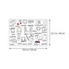 Wardrobe Clothing Label Decal Sort Wall Decals Stickers Tag Clothes Classification Labels Pvc Dresser