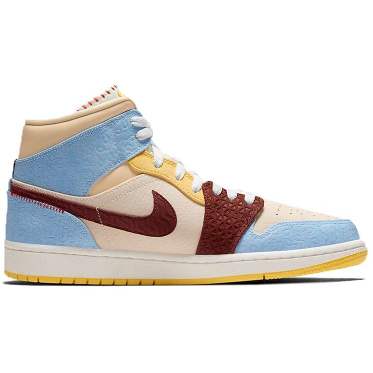 Air Jordan 1 Mid SE x Maison Chateau Rouge 'Fearless' para Hombre CU2803-200