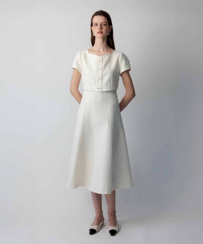 TOWAV Aubé Tweed Dress