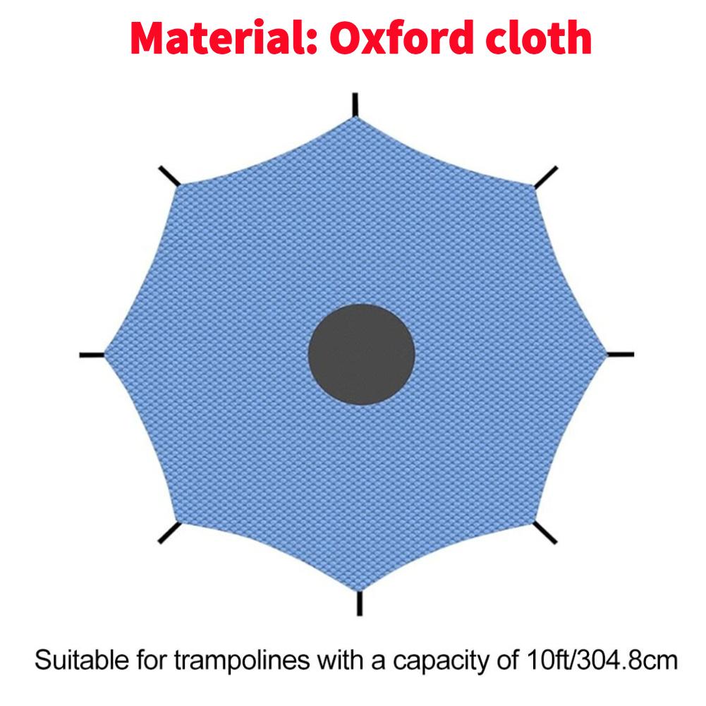 10/12/14 Fuß Outdoor Trampolinabdeckung Anti-UV Trampolin-Überdachung Trampoline Sonnenschutz Zubehör für den Außenbereich Hinterhof Spielplatz