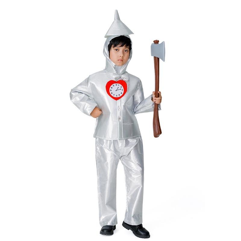 Halloween Parent-Child Tin Man Costume Adult Men's and Women's Iron Man Costume The Wizard of Oz Boys and Girls' June 1 Costume