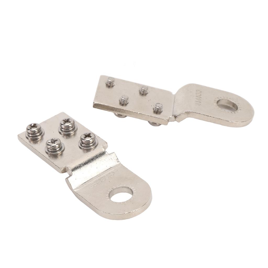 Paar 2340 Batterieklemmen-Montage-Sammelschienen DC32V 100A für Autos Wohnmobile Boote LKW Rot Schwarz