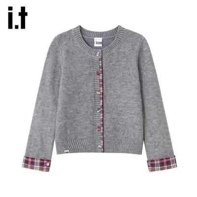 Izzue Women's Spliced Knit Sweater