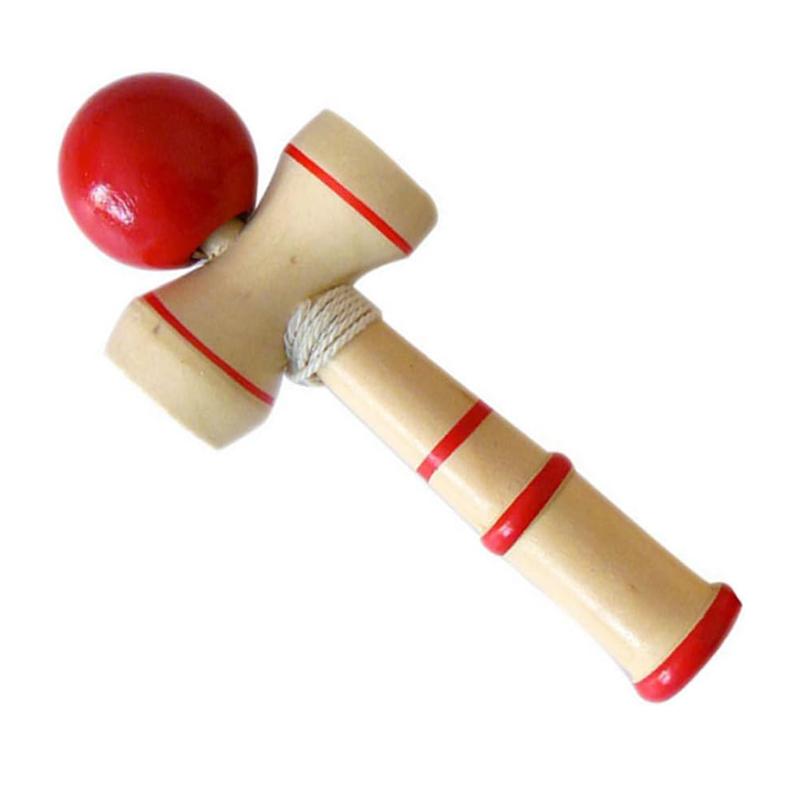Beginner Kendama Wooden Ball and Cup Game Hand Eye Coordination Sport Toys for Kids Teens Boys Girls Party Favors Gifts 6