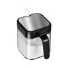 4Pcs Stainless Steel Lids Seasoning Box Set Glass Salt Shake Bottle Fashion Spice Containers  Sugar