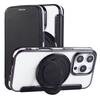 Cards Bag Wallet Leather Case for iPhone 16 Pro Max 15 Plus 14 13 12 for Magsafe Magnetic 360 Rotating Kickstand Flip Book Cover
