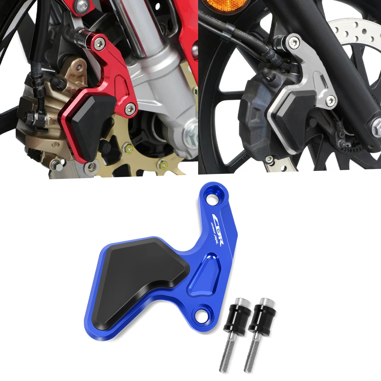 For CBR250RR cbr250rr 2017-2021 Front Caliper Slider Caliper Protection Cover синий