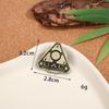 Creative Personality Brass Series Brooch Niche High-end Metal Badge Clothing Backpack Decorative Accessories