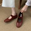 Fashion Spring Autumn Fashion Shallow Mary Janes Flats Shoes For Women 2025 New Female Slip On Footwear Ladies Ballet Flats Shoes
