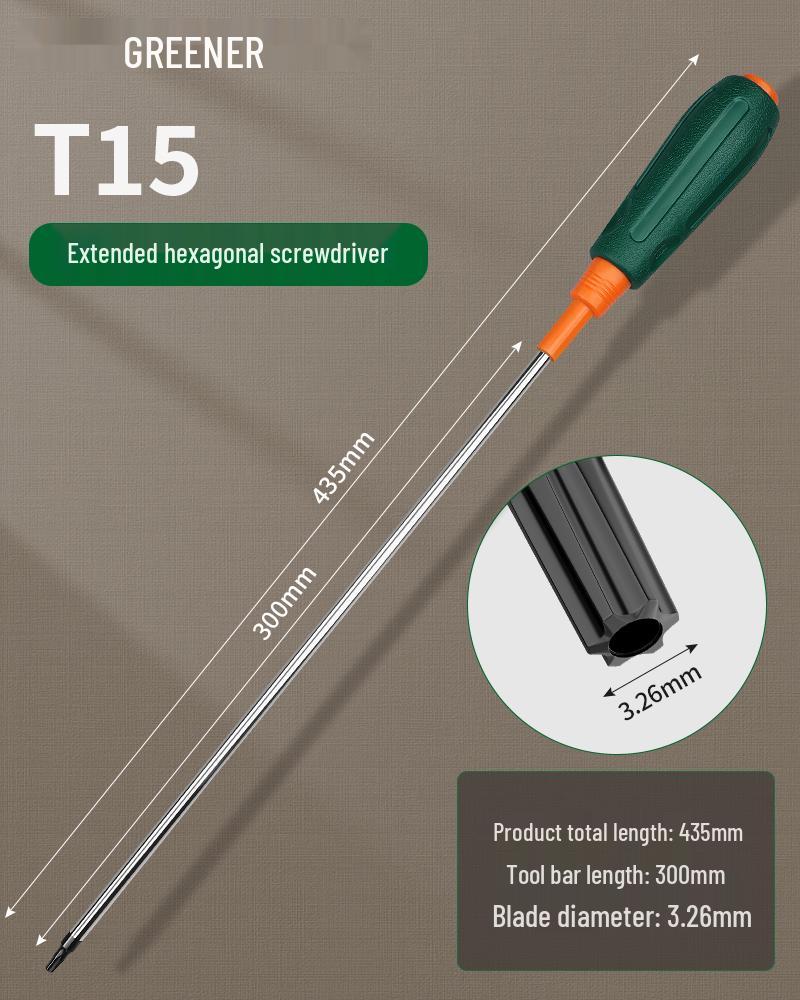 Hex Star T20-T30 Phillips Flower Screwdriver Set