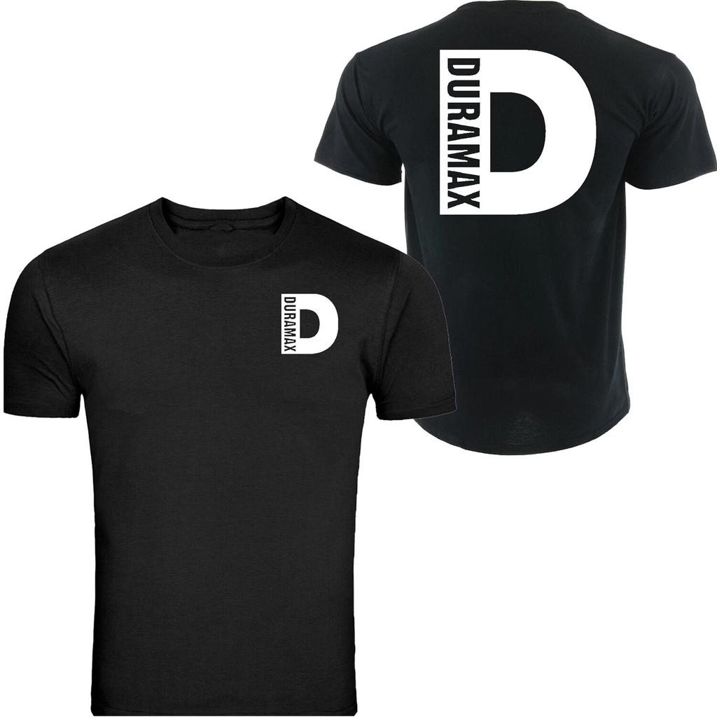 Duramax Big D Design TShirt Unisex Black Color Front Back S 4XL