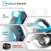 1000W Cordless Handheld Electric Vacuum Cleaner 1000W Powerful Rechargeable Household Indoor Cleaning Tools 700ML
