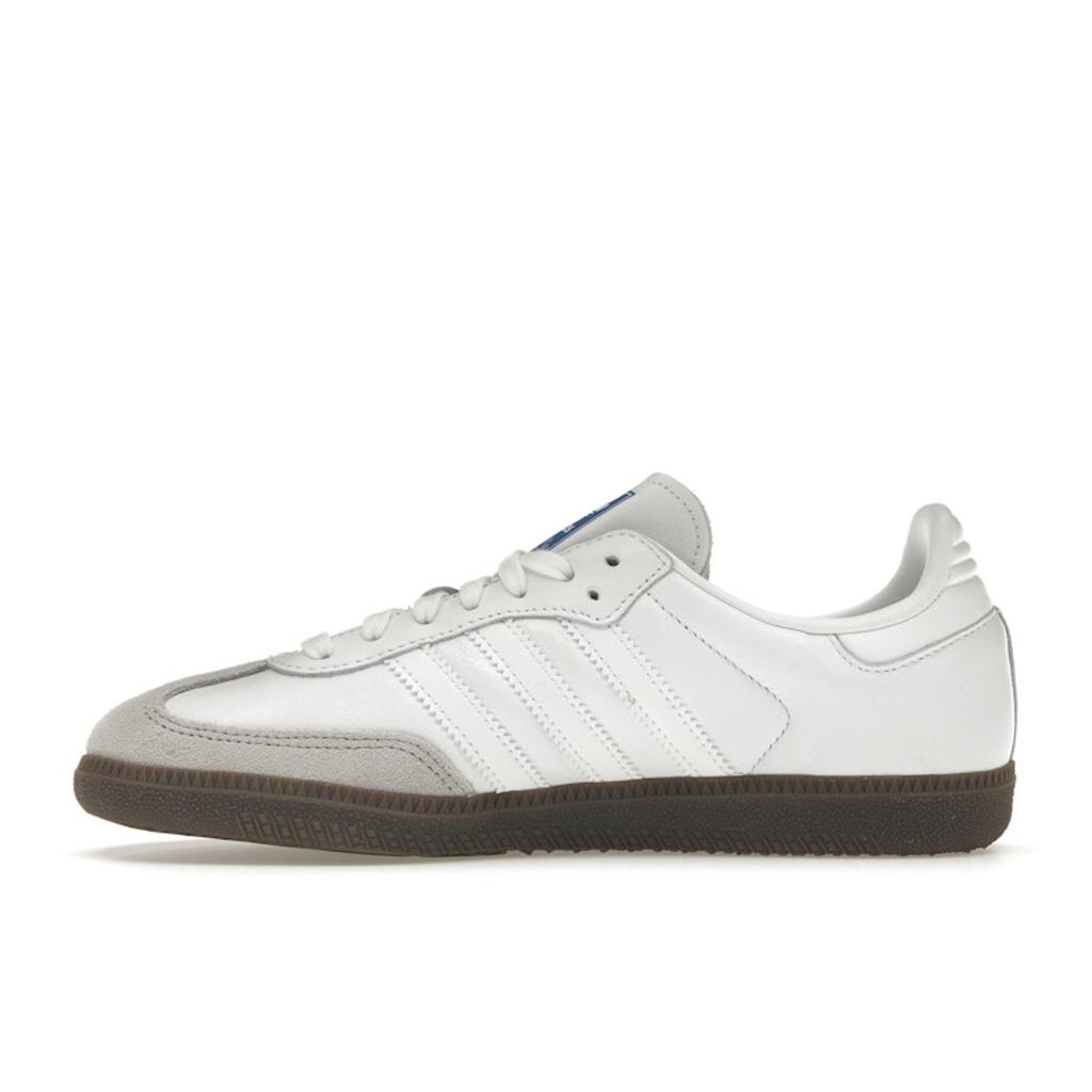 Adidas Samba OG Dobbel Hvit Gummi Unisex Sneakers Skyhvit IE3439