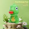 Green Frog Squeeze Toy With Popping Tongue Soft Elastic Texture For Kids Party Favors Stress Relief